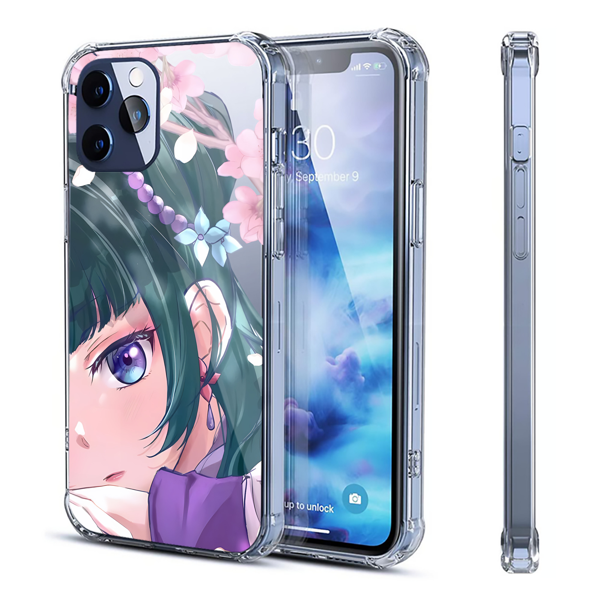 （画像用） 薬屋のひとりごと The Apothecary Diaries 【iPhone 12シリーズ対応】透明スマホケース（クリアソフトケース）